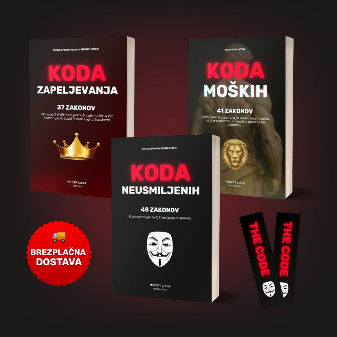 PAKET 3 KNJIGE: KODEKSI MOČI